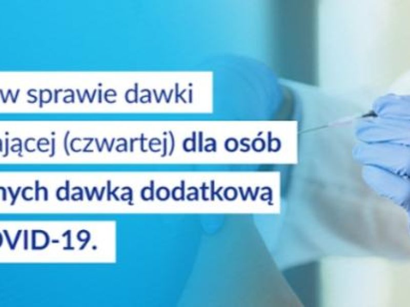 Zdjęcie prezentujące - Dawka przypominająca dla osób z obniżoną odpornością