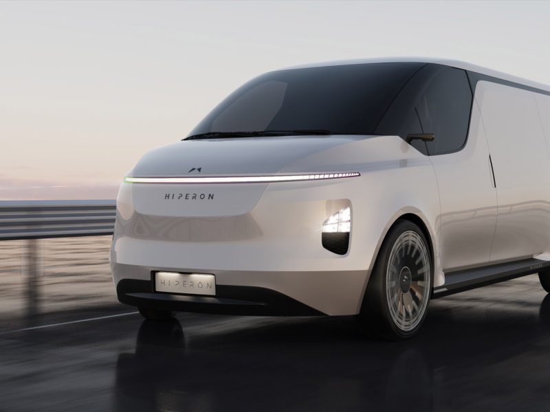 Zdjęcie prezentujące - Electric van designed in Łódź