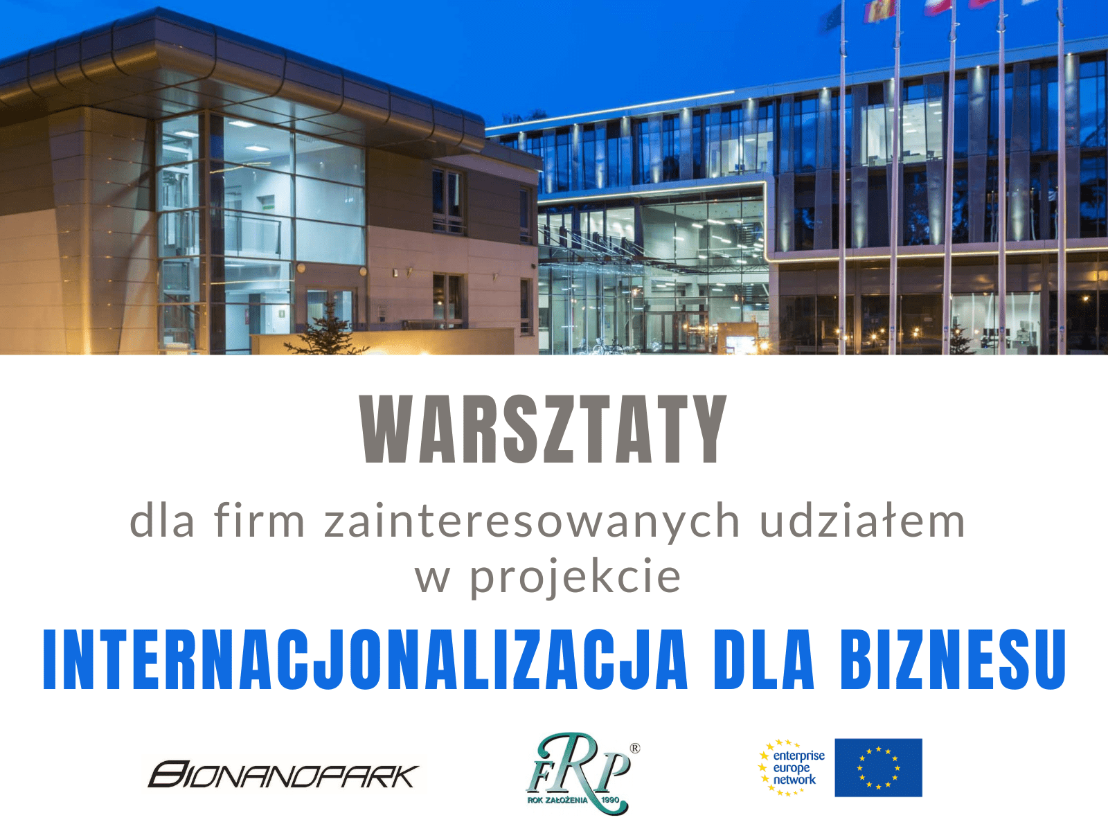 Warsztaty dla firm w projekcie Internacjonalizacji dla Biznesu