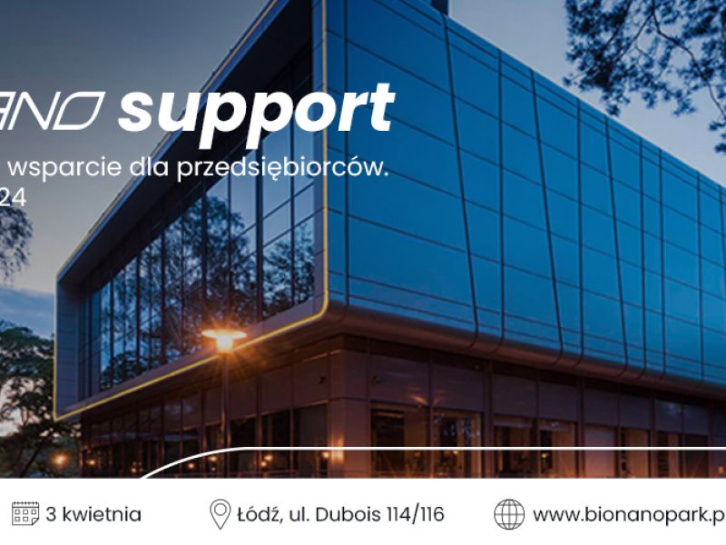 Zdjęcie prezentujące - Konferencja Bionano support ODWOŁANA