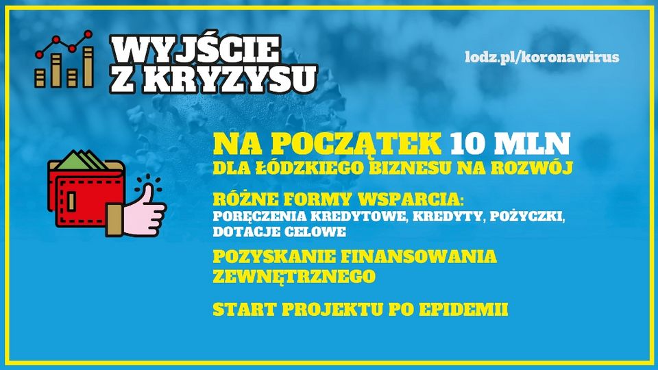 Władze Łodzi ogłaszają program wsparcia dla łódzkiego biznesu