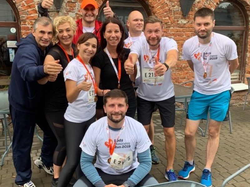 Zdjęcie prezentujące - Nasza reprezentacja na Łódź Business Run